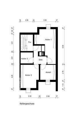 Grundriss Keller
