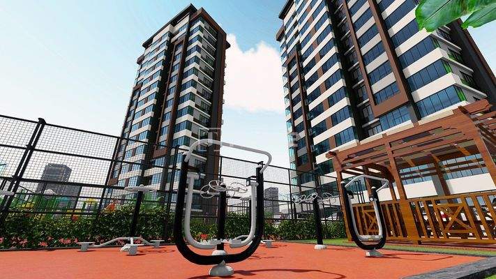 Chic Sea-View Apartments in a Complex in Mersin Turkey