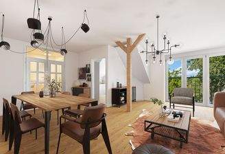 Wohnzimmer visualisiert