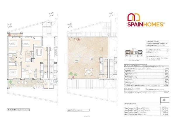 3-Bedroom Properties with Gardens and Solariums in Alicante