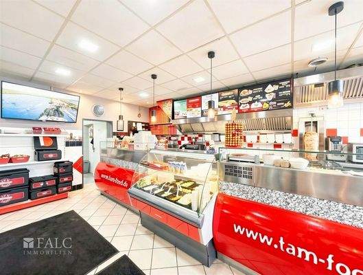 Eingangsbereich Imbiss