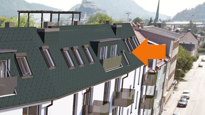 Gaubenbalkon 4.OG Top 13B , Wohnbauprojekt Pro20+ Kufstein