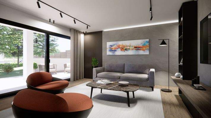 Wohnen mit Zugang zur Terrasse & Garten