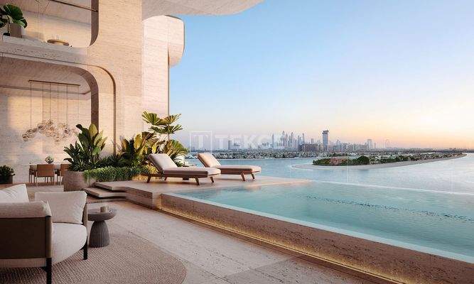 Exclusive Waterfront Apartments in Palm Jumeirah Dubai