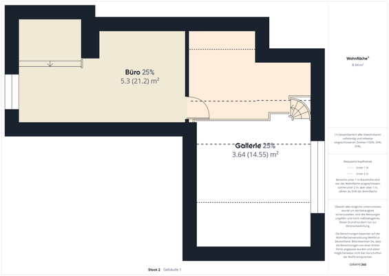 Dachgeschoß mit Galerie