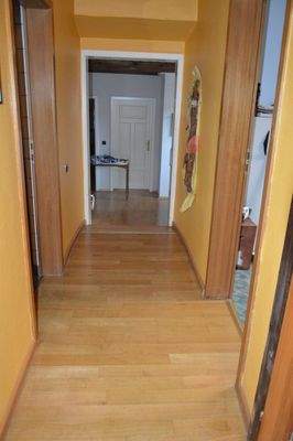 Flur mit Dielenboden