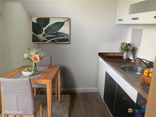 Küche mit Essbereich - KI-generiert