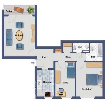 FFM Nieder Kirchweg 41 WE 18 Andreas gel