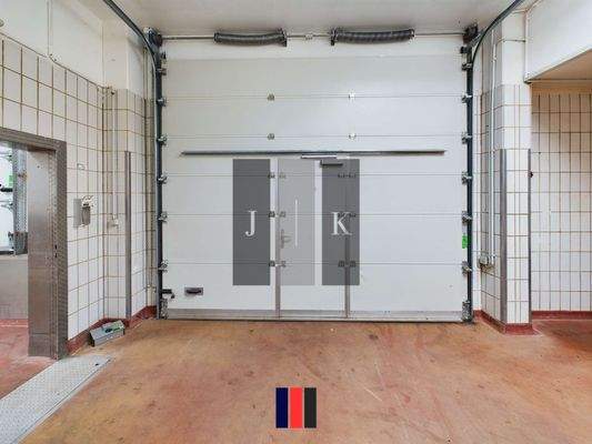 Großes Rolltor Innenansicht