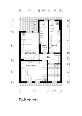 Grundriss Dachgeschoss