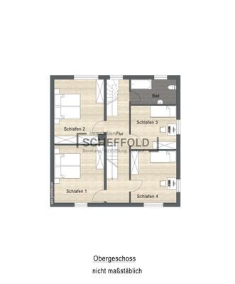 Grundriss Obergeschoss