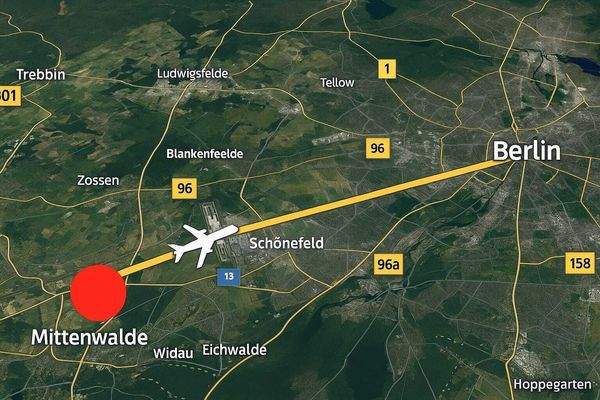 google-Auszug - Lage zu Berlin