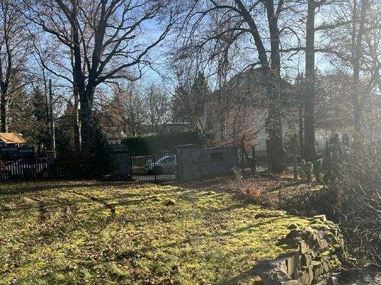 Einfahrt Blick von Innen