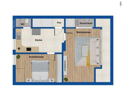 Grundriss Dachgeschoss