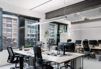 Beispielhafte Bürofläche