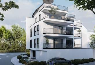 Ansicht mit Blick auf Eingang Tiefgarage