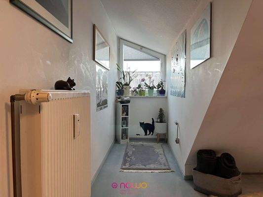 ...mit kleiner Niesche