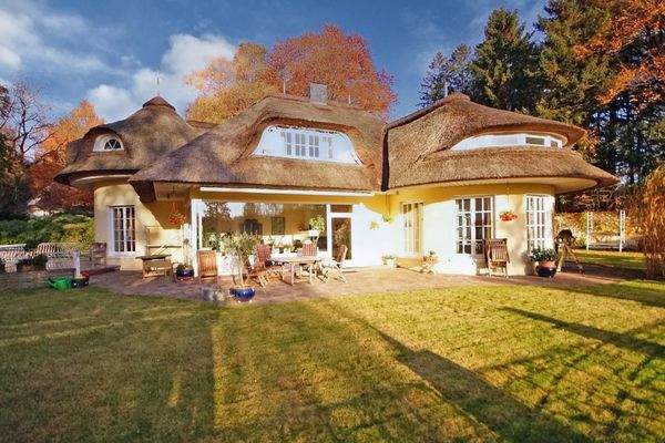 Blick auf die Terrasse