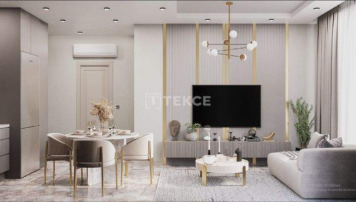 Chic Flats Close to the Beach in Alanya, Oba