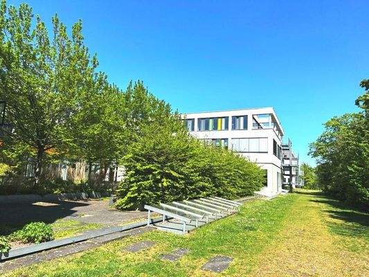 Begrünter Außenbereich