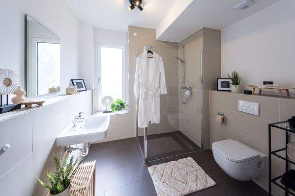 Badezimmer Musterwohnung