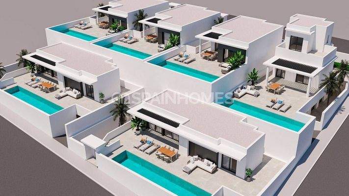Elegant Detached Villas Close to the Golf Courses in Rojales