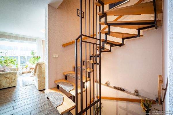 Treppe im Wohnbereich