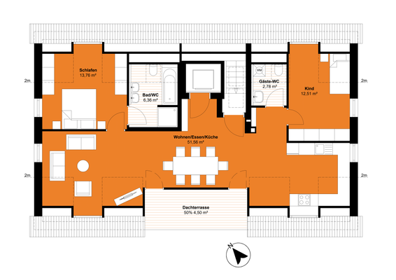 Wohnung Nr. 10 Grundriss