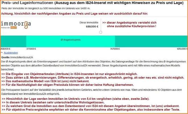 Preis zudem mit vielen Extras!