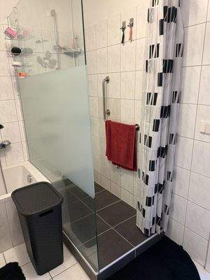 Teil des Badezimmers