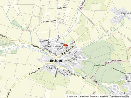 Geolyzer Kartenausschnitt