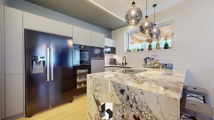 EG Wohn-, Koch- und Essbereich