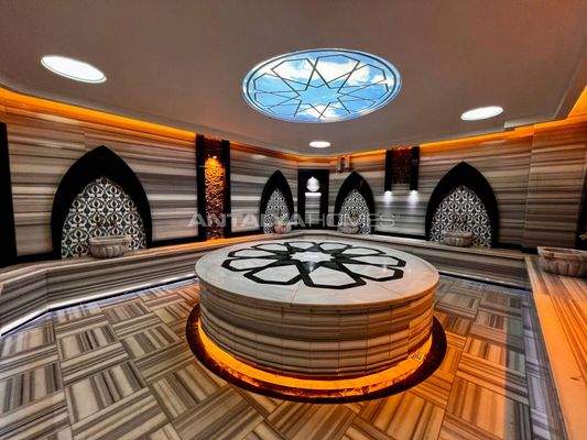 Luxury Properties in a Complex with On-Site Facilities in Alanya