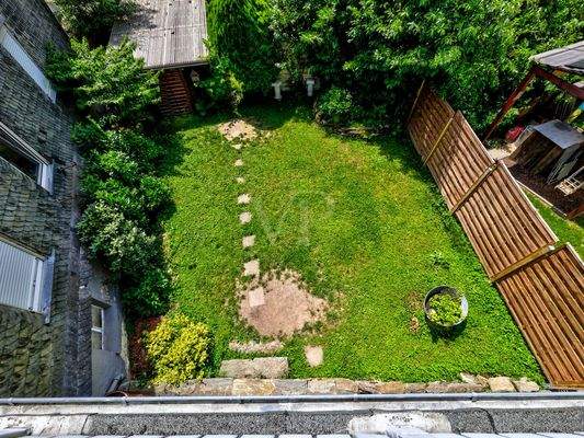 Blick auf den Garten