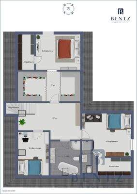 Grundriss Obergeschoss