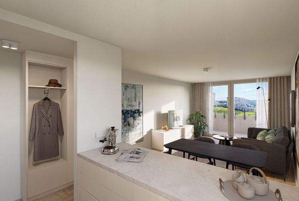 2-Zi-Wohnung / 1-Bedroom-Suite