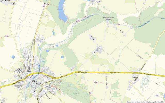 Geolyzer Kartenausschnitt