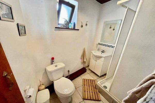 Kreta, Nofalias: Schönes, freistehendes Steinhaus mit 2 Schlafzimmern, Garten und Meerblick von der Terrasse