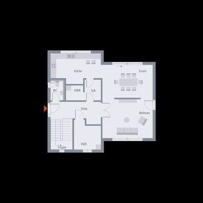 Grundriss Erdgeschoss