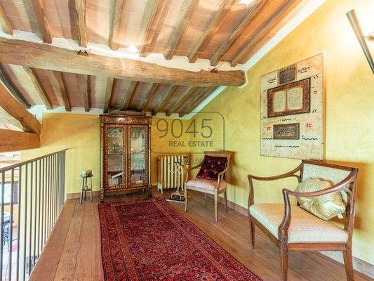 Exklusives toskanisches Landhaus mit Panoramablick auf die Türme von San Gimignano