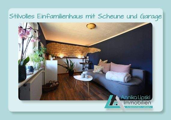 Stilvolles Einfamilienhaus in Röddelin mit Scheune