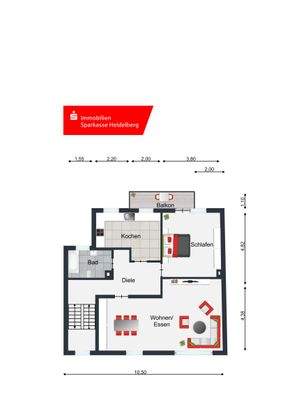 Grundriss Obergeschoss