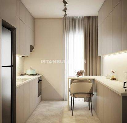 Apartments in a Complex near Bagdat Avenue in Istanbul Kadikoy