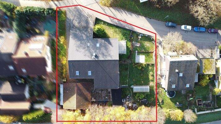 Luftansicht Grundstück