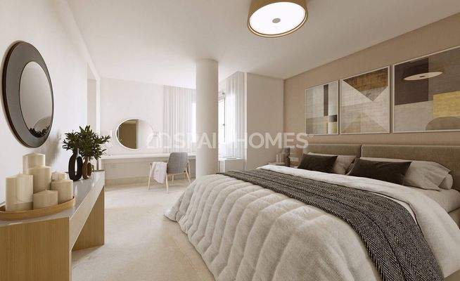 Sea-View Properties in a Complex with Pool in Benahavis