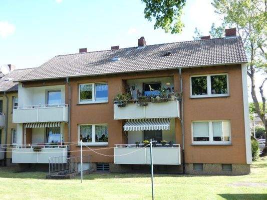 Hausansicht - Balkone