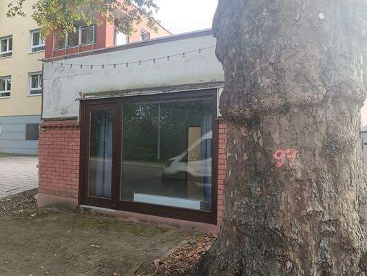 Blick von der Straße