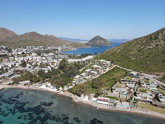 Luxury Seafront Apartments in a Complex in Bodrum Muğla