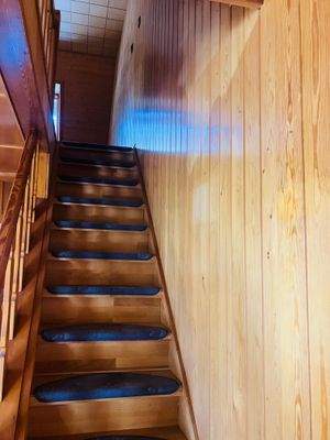 Aufgang zum Dachgeschoss