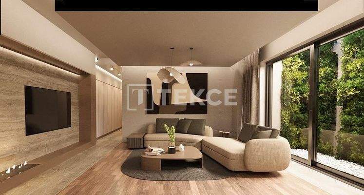 Duplex Apartment Close to the Bağdat Street in Kadıköy